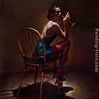 Hamish Blakely Sitting Pretty painting